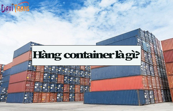 Hàng container là gì? ​